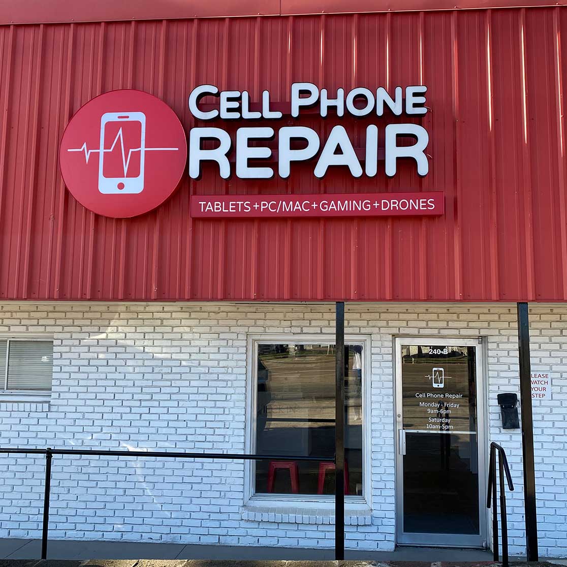 natchez cell phone repair storefront